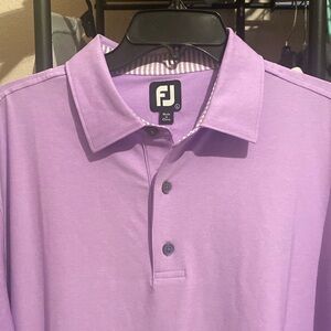 Footjoy Golf Polo shirt Large Purple